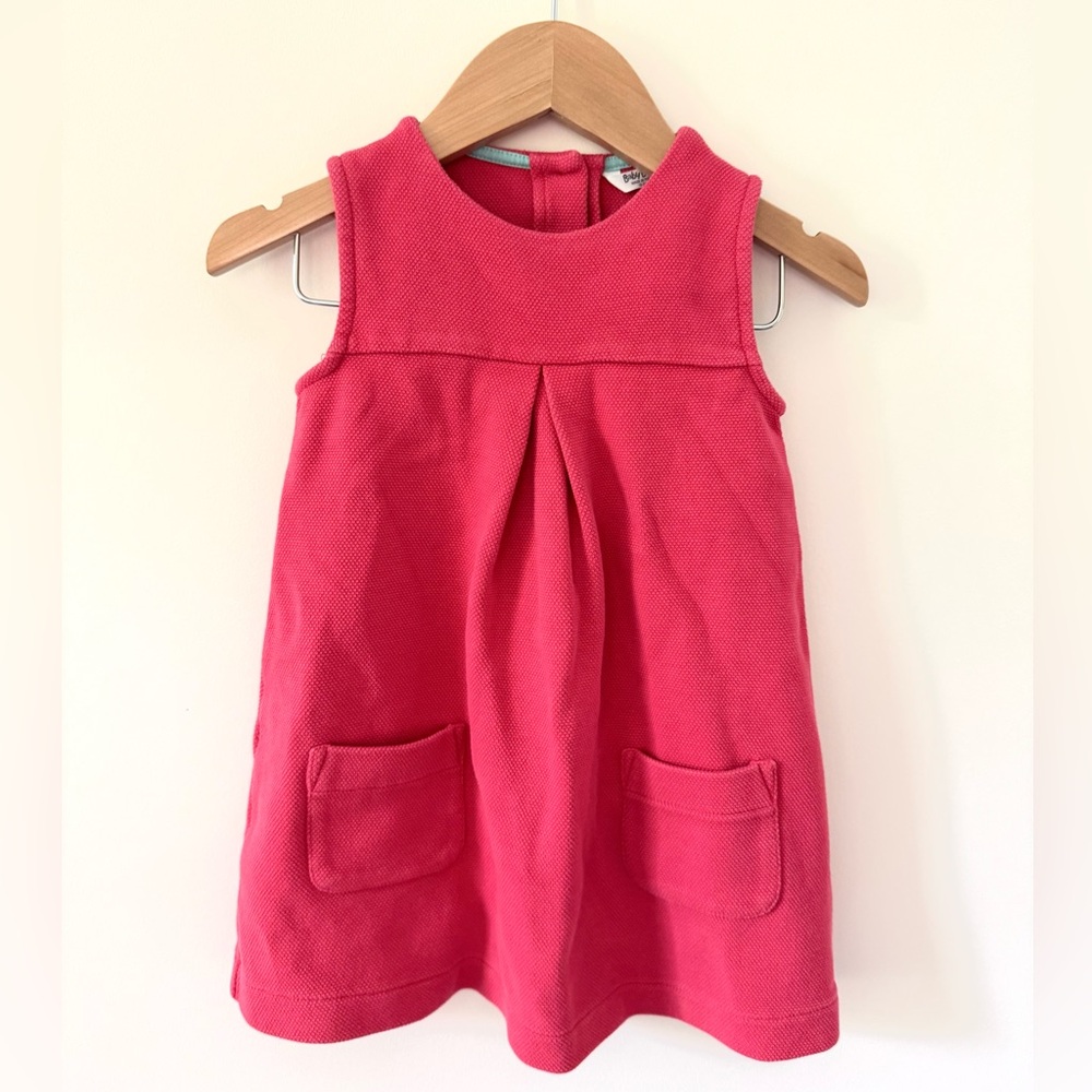 Baby Boden Red Pleated A-line Dress